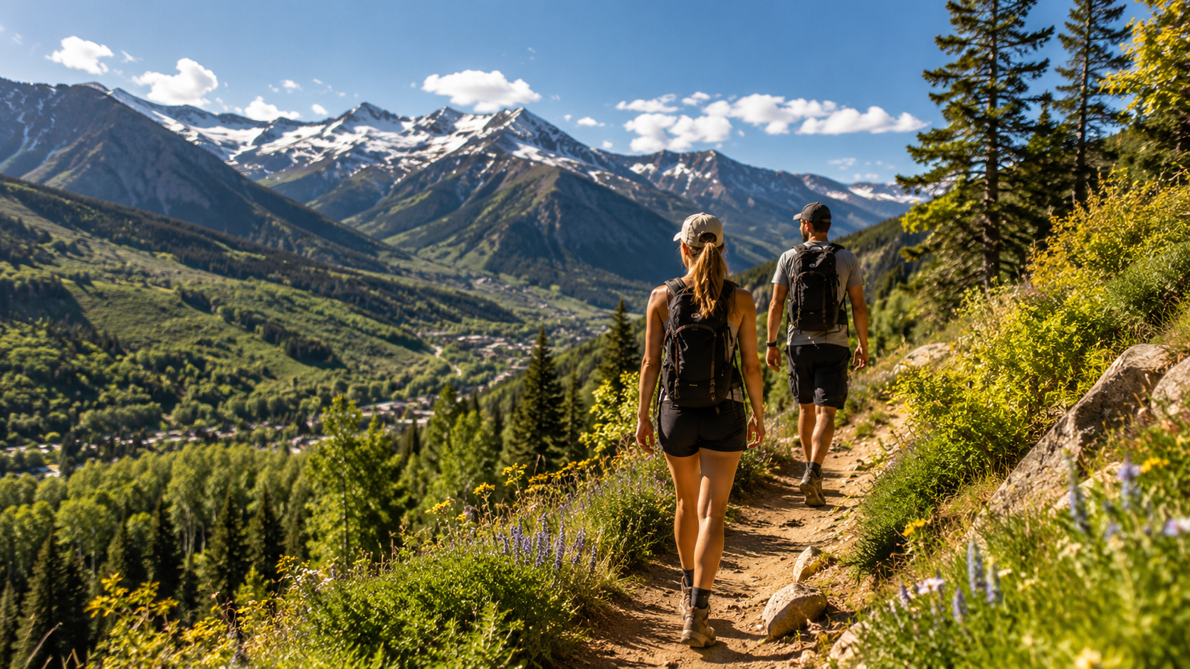 Hiking Maroon Bells